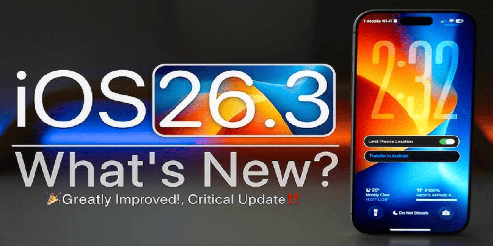 Apple iOS 26.3 Update Brings Android Migration & Music Tweaks